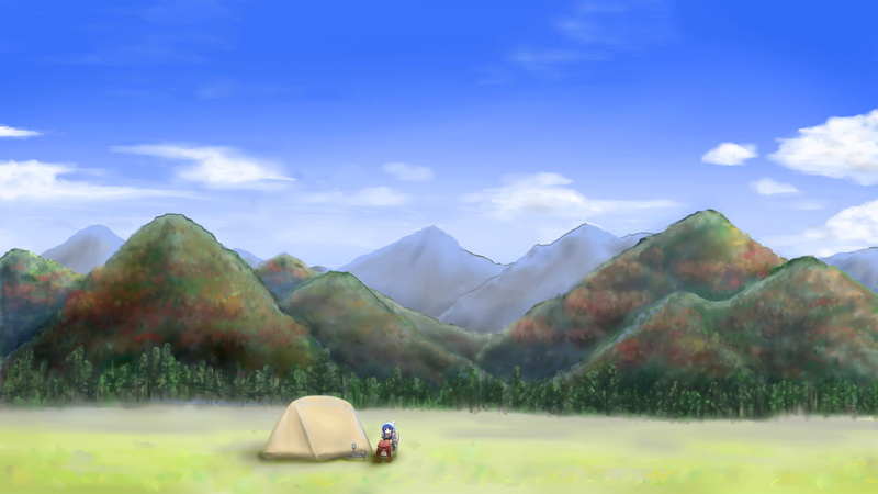 Anime, Laid-Back Camp, Rin Shima, 1080P