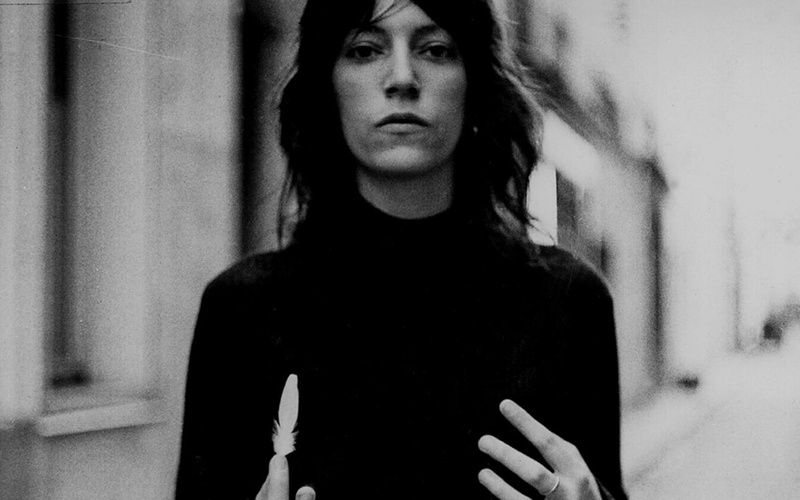 download 3840x2400 patti smith, patti smith, 4K, actress, composer, Bw