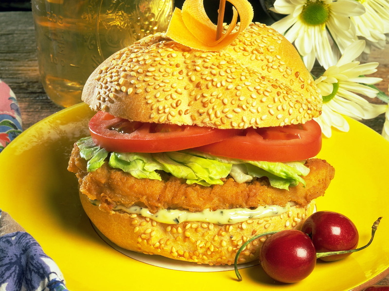 burger, sandwich, freshness, take out food, onion, salad, eating, meat, close-up, bread, red, food, 720P, dinner, backgrounds, ketchup, gourmet, indulgence