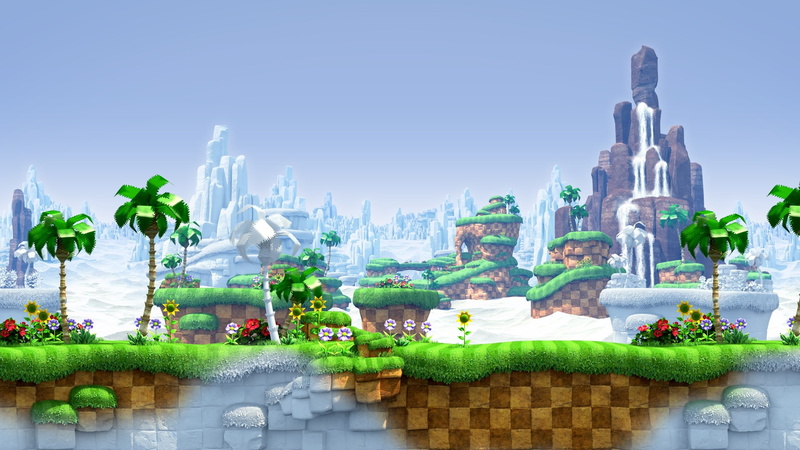creativity, sonic generations, skyscraper, green color, art and craft, travel destinations, swimming pool, statue, sky, plant, human representation, 1080P