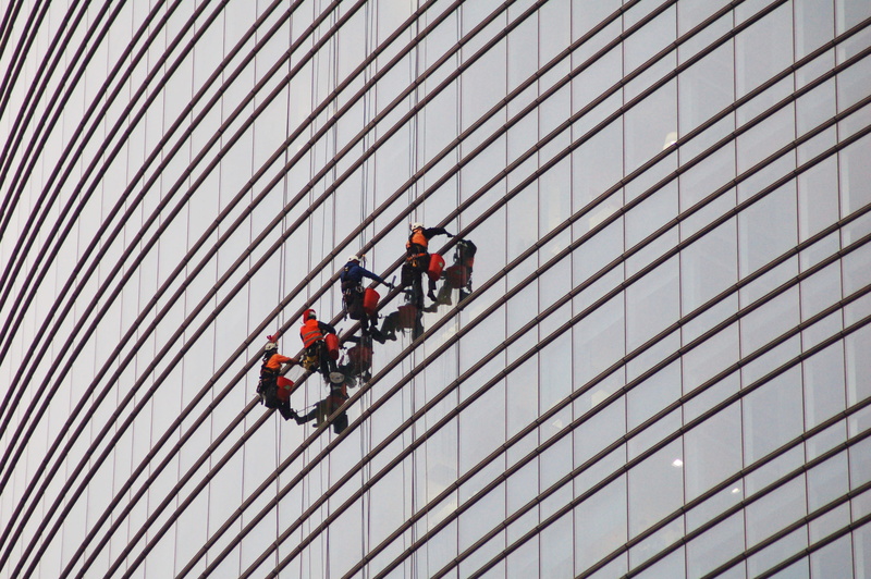 safety, people, working, safety harness, men, headwear, urban, day, italy, protection, 2K, helmet, low angle view, sign, work, building exterior, milan