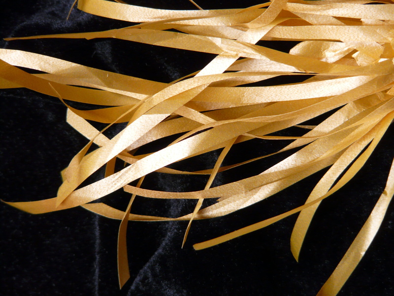 black background, tagliatelle, day, plant, raw food, pasta, no people, cute, food and drink, close-up, loop tape, freshness, gift tape, italian food, studio shot