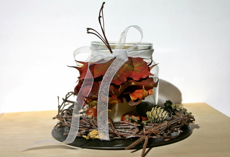 table, transparent, autumn fruit, 2K, flower, herbstdeko, autumn decoration, nature, loop, autumn leaf, wood - material, deco, creativity, still life