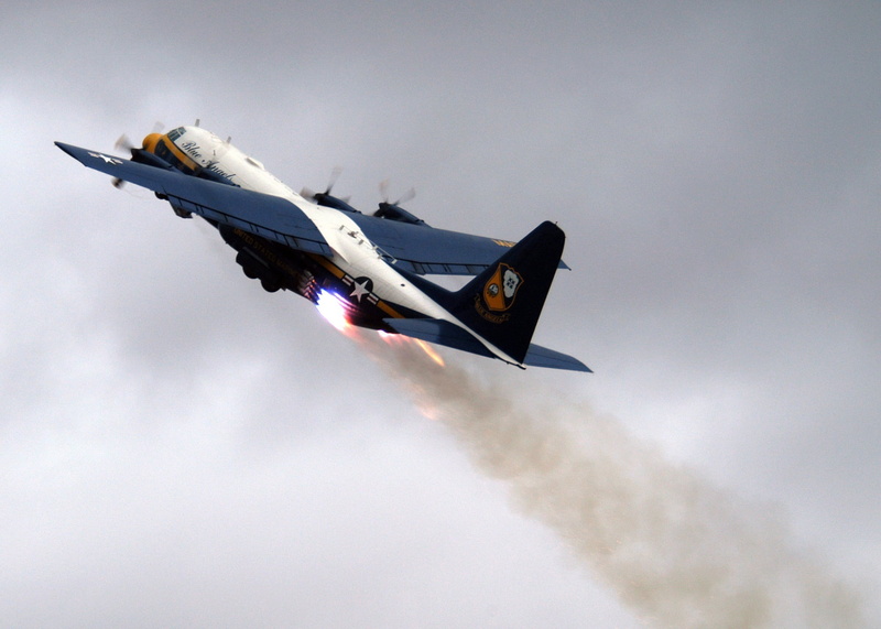airplane, marines, flying, air force, plane, navy, cloud - sky, motion, aerobatics, aviation, nature, turboprop, outdoors, fighter plane, fat albert, air vehicle