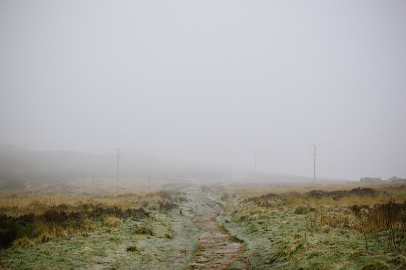 field, no people, road, photo, scenics - nature, copy space, fog, land, sy, plant, outdoors, sky, day, beauty in nature, tranquility, soil, gray, brown