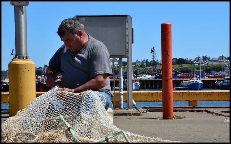 real people, Fisher, Fisherman, Fishnet, person, fishing, adult, transportation, craft, work, nature, outdoors, one man only, mature adult, casual clothing