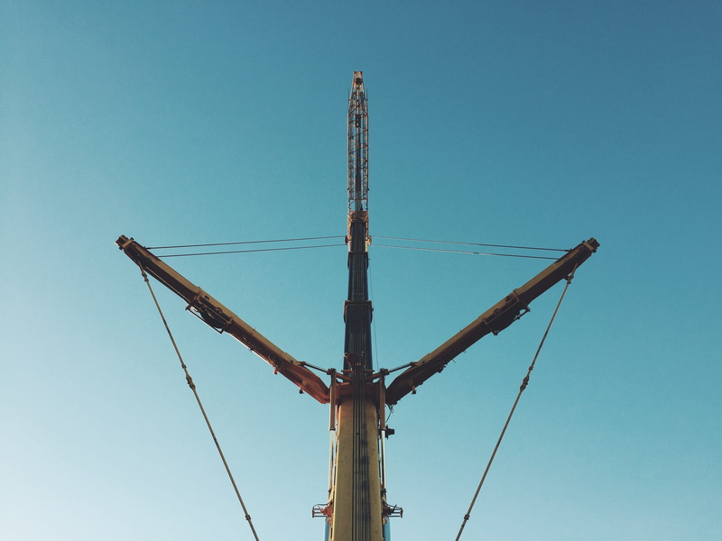 2K, wood - material, sky, power supply, fuel and power generation, machinery, crane, 517 townsend st, san francisco, connection, cable, construction equipment