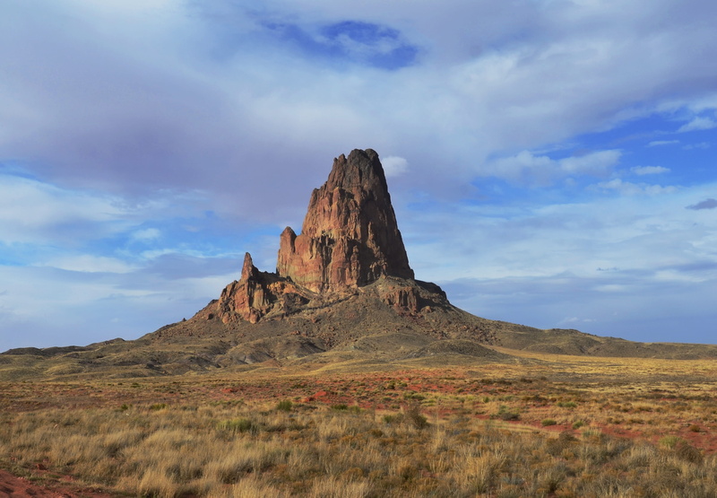 scenics - nature, scenic, monument Valley Tribal Park, day, butte, brown, Monument Valley, utah, scenics, mountain peak, rock, sky, beauty In Nature, navajo