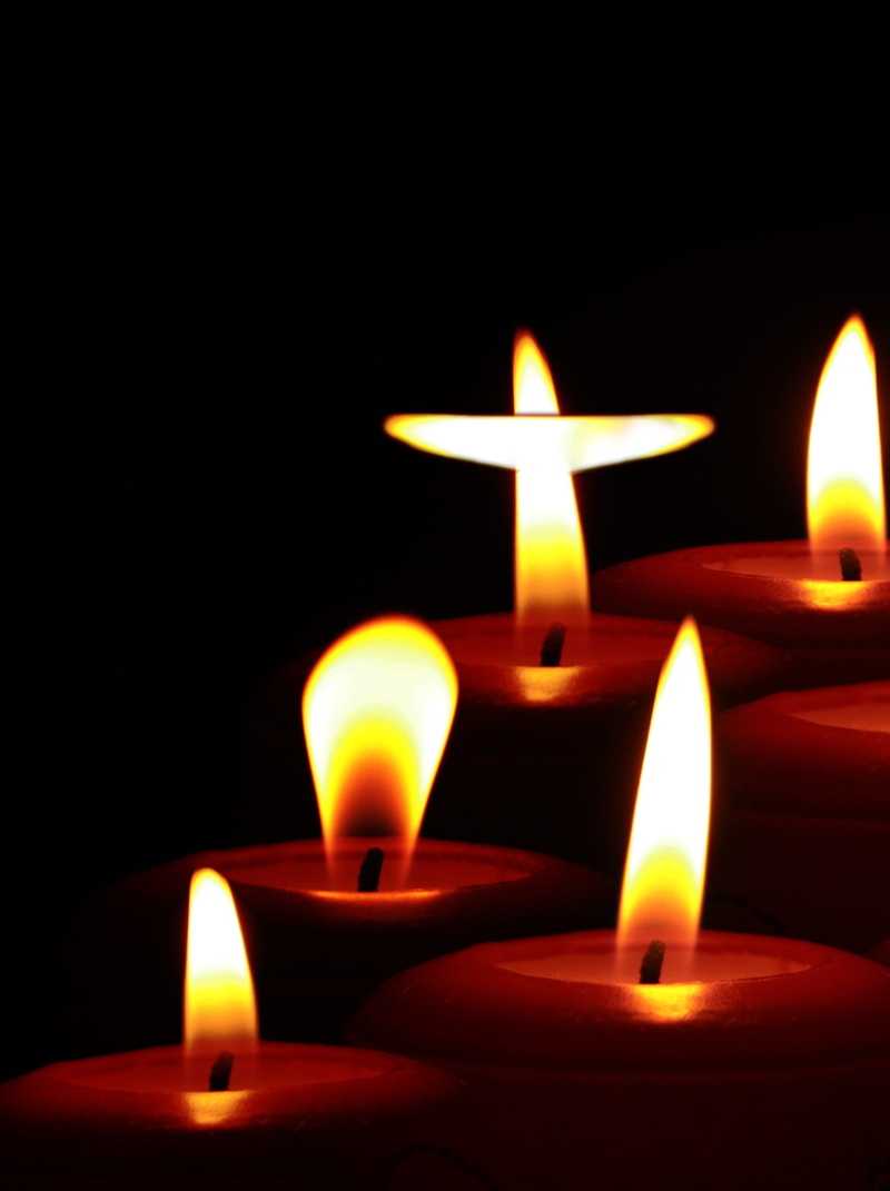 flame, Advent, advent, 1080P, joy, burning, dark, black background, electric lamp, celebration, birthday, focus on foreground, christmas card, atmosphere