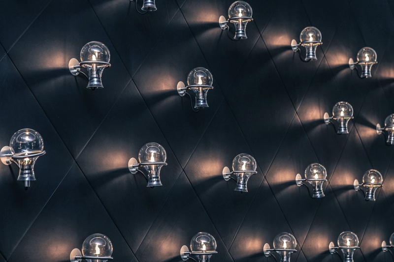 electricity, indoors, bulb, business, fuel and power generation, light, lot, light bulb, 4K, lighting equipment, fixture, dark, lamp, transportation, mode of transportation