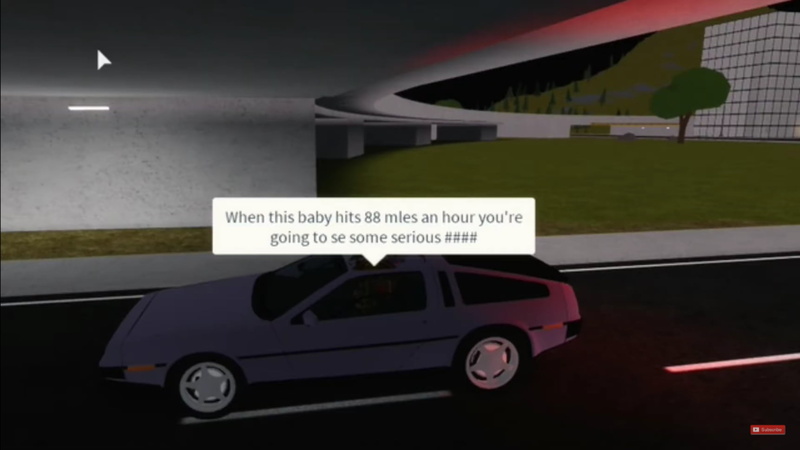 DeLorean, Roblox, 720P