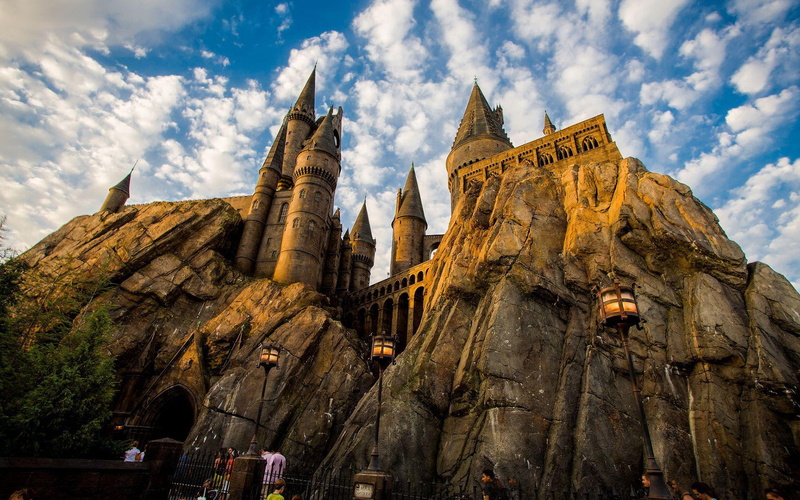 orlando, concrete, adventure, islands, florida, castle, 1080P, world, gray, 1920x1200, islands of adventure