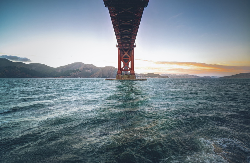 transportation, 1080P, waterfront, travel, mountain, tranquility, no people, USА, nature, built structure, tranquil scene, clear sky, beauty in nature