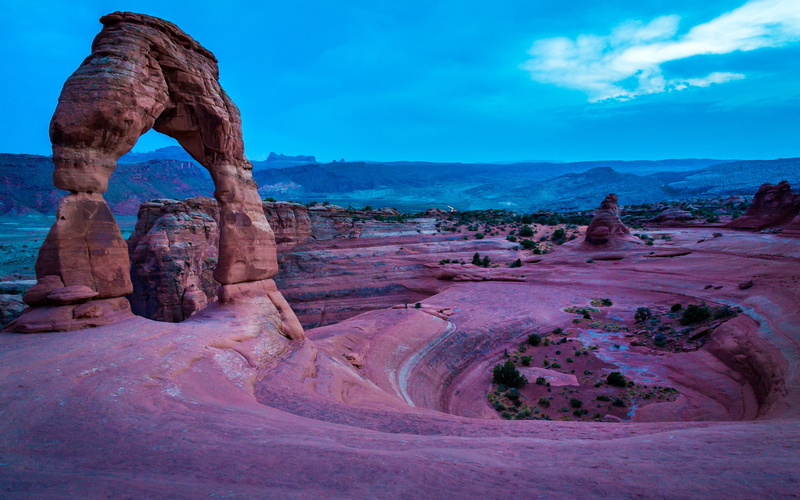 rocks, 4K, Moab, Utah, USА, canyon, nature