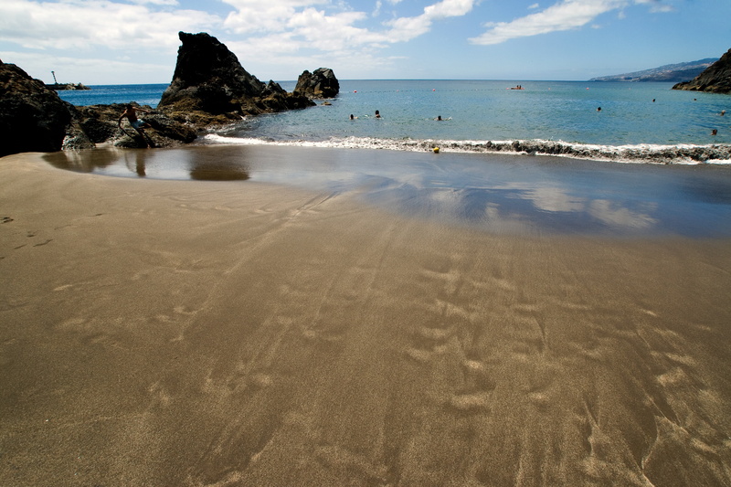 beach, beauty in nature, horizon over water, no people, non-urban scene, tranquil scene, nature, land, scenics - nature, sea, atlantic, madeira, sky, outdoors