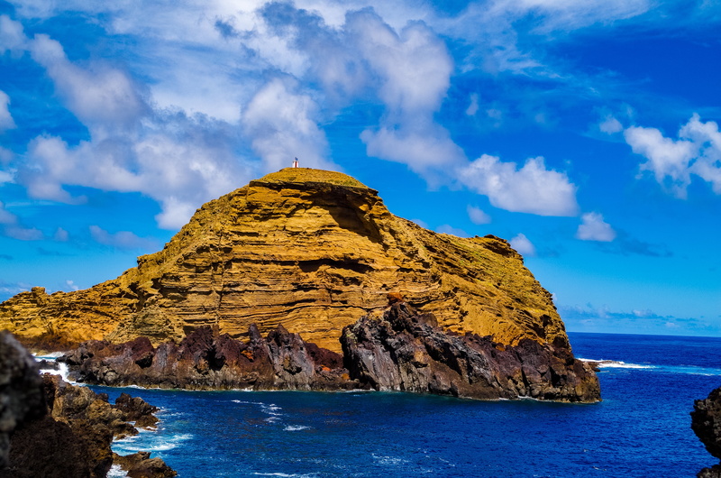 clouds, solid, summer, landscape, beach, tranquility, coastline, 4K, cloud - sky, rock - Object, tranquil scene, nature, land, sky, scenics - nature, eroded