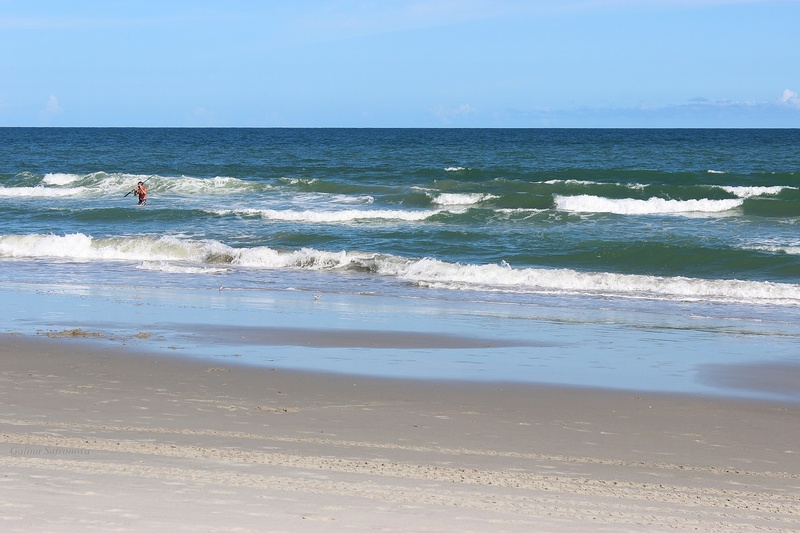 outdoors, shore, ocean, sand, beach, nature, myrtle beach, leisure activity, surfing, south carolina, aquatic sport, water, coastline, sport, sky, scenics - nature