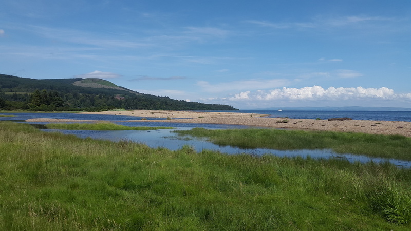 nature, path, vacation, bay, happy, sunset, grass, 4K, summer, outdoors, scotland, sea, land, tranquility, scenics - nature, coast, plant, tranquil scene