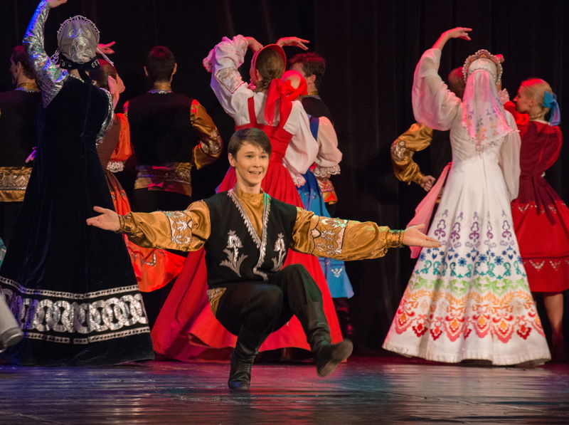 5K, people, stage light, women, arms raised, dancing, Berezka, ethnic, stage - performance space, Russian, matryoshka, arts culture and entertainment