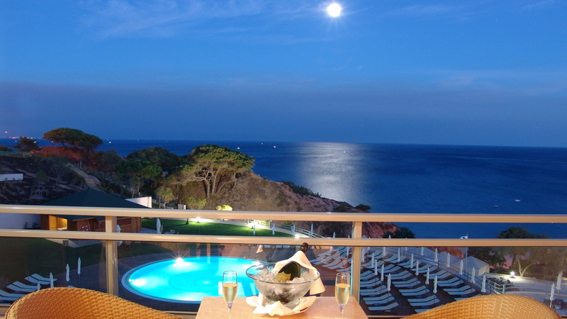 coastline, vacations, table, water, tourism, island, terrace, chair, swimming pool, nature, travel Destinations, view, landscape, horizon over water, 1080P
