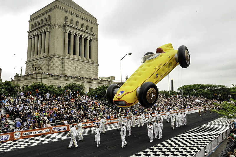 mode of transportation, Parade, fun, 500 festival parade, people, public domain, city, indianapolis, transportation, sky, Festival, incidental people, yellow
