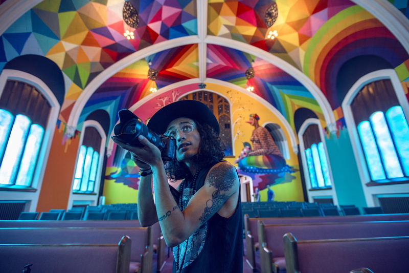 videographer, real people, pansonic, dude, camera, architecture, built structure, portrait, women, front view, dslr, photo, indoors, earth story, photographer