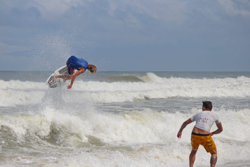 people, sport, day, seaside, men, lifestyles, two people, coastal, surfing, water, motion, sky, nature, coast, outdoors, 4K, beach, obx, horizon, sea