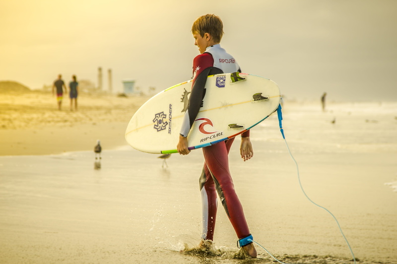 people, nature, usa, holding, surfing, outdoors, person, focus on foreground, full length, real people, california, surfer, lifestyles, incidental people