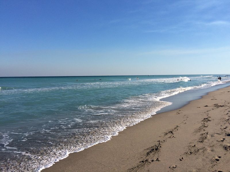 water, no people, boca raton, beach, sea, horizon, wave, outdoors, holiday, horizon over water, motion, waters edge, nature, turquoise colored, summer