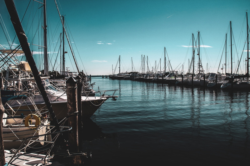 nature, urban, marina, sailboat, outdoors, no people, water, rigging, town, pole, mast, miami, sea, cloud, watercraft, reflection, vehicle, harbor, travel
