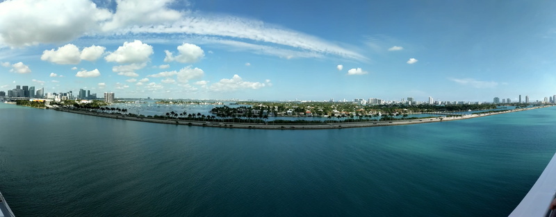 building exterior, shoreline, sky, bay, cloud - sky, city, architecture, 4K, water, palm trees, port, modern, land, skyscraper, residential district, waterfront