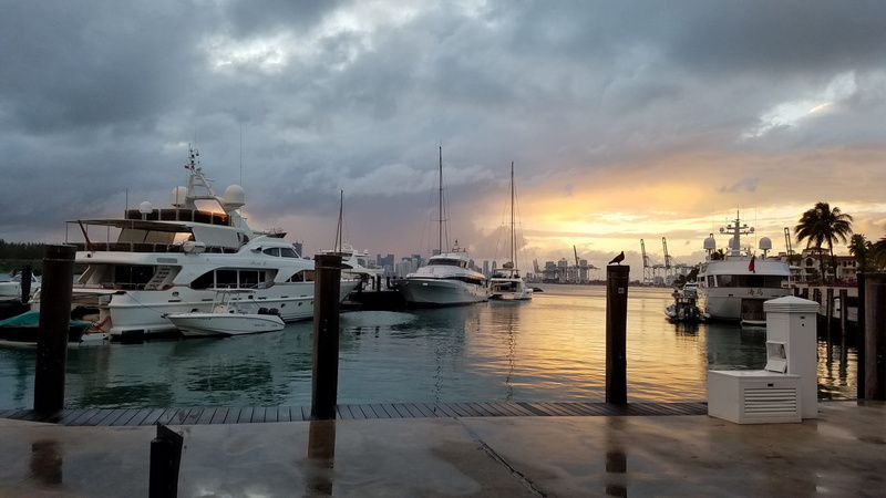 cloudy, yacht, outdoors, boats, transportation, clouds, no people, yachts, port, rainy day, docks, travel, pole, luxury, cloud - sky, white, harbor, miami