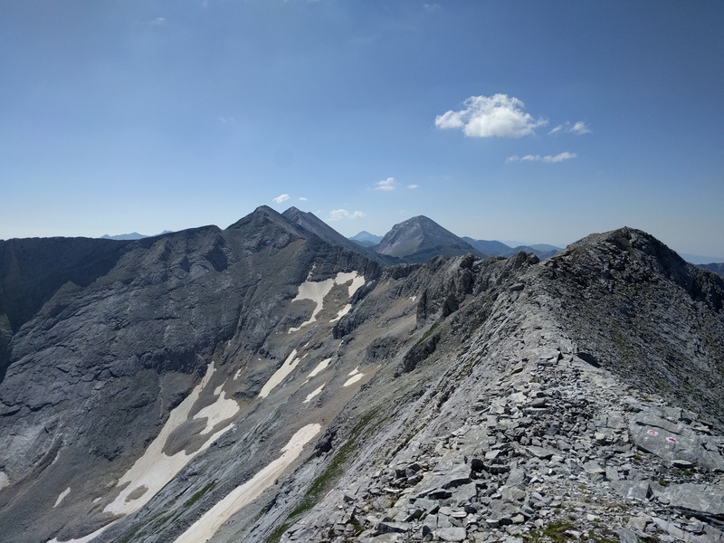 day, rock, mountains, arid climate, bulgaria, adventure, formation, tranquil scene, nature, tranquility, vihren peak, cloud - sky, landscape, remote, mountain peak