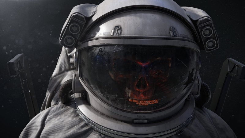 mathew o, ArtStation, space, 4K, science fiction, astronaut