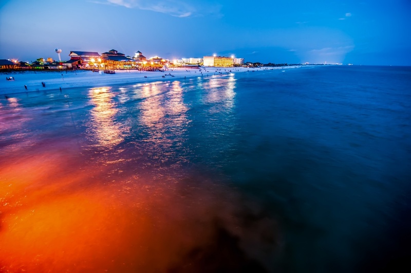 1080P, blue, waterfront, reflection, no people, scenics - nature, nautical vessel, surfing, scenes, sky, city, illuminated, water, beauty in nature, tranquility