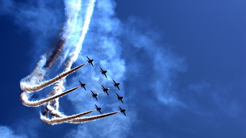 1080P, aircrafts and planes, show, fighter, jet, air