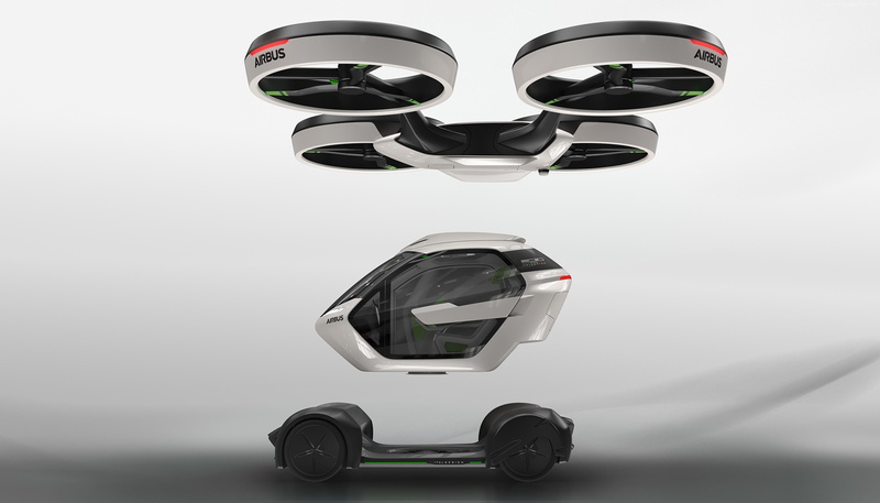 2K, Geneva Auto Show 2017, Air concept vehicle, Airbus Pop.Up