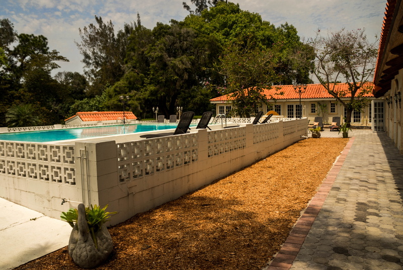 day, no people, spa, building exterior, florida, plant, tree, railing, building, 4K, bonita springs, nature, architecture, pool, sunlight, built structure