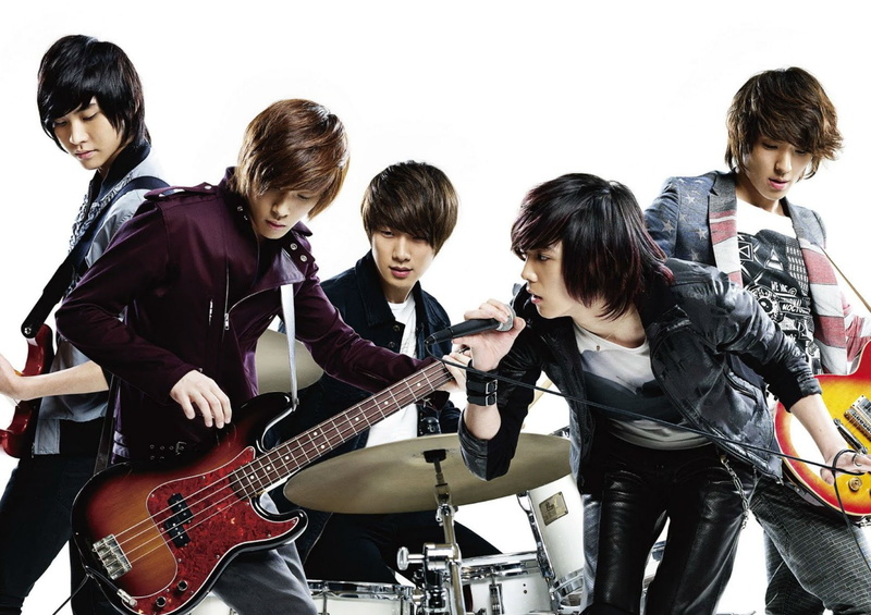 guitar, five, rock, pop, island, k-pop, kpop, ftisland, treasure, 1080P