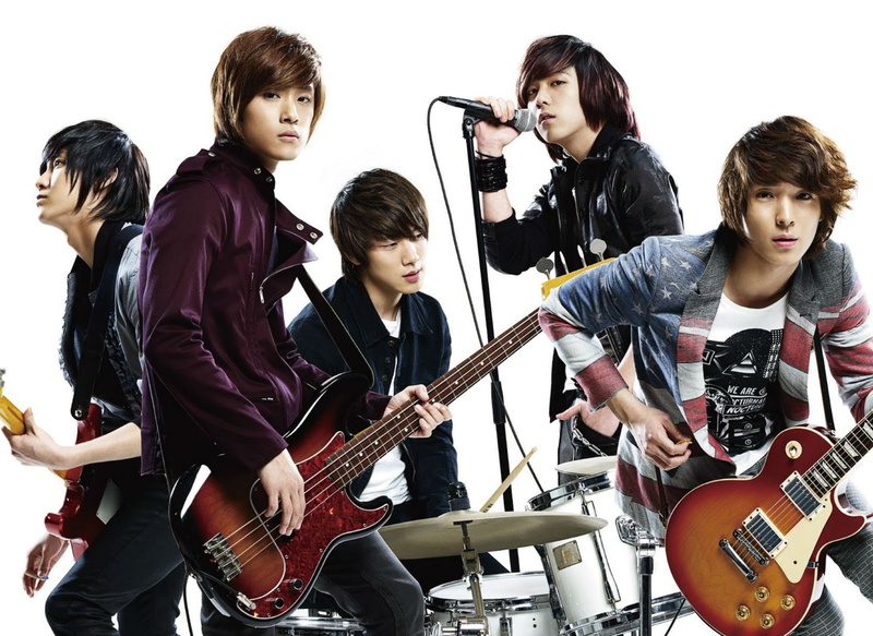 pop, kpop, ftisland, treasure, k-pop, island, five, rock, guitar, 1080P