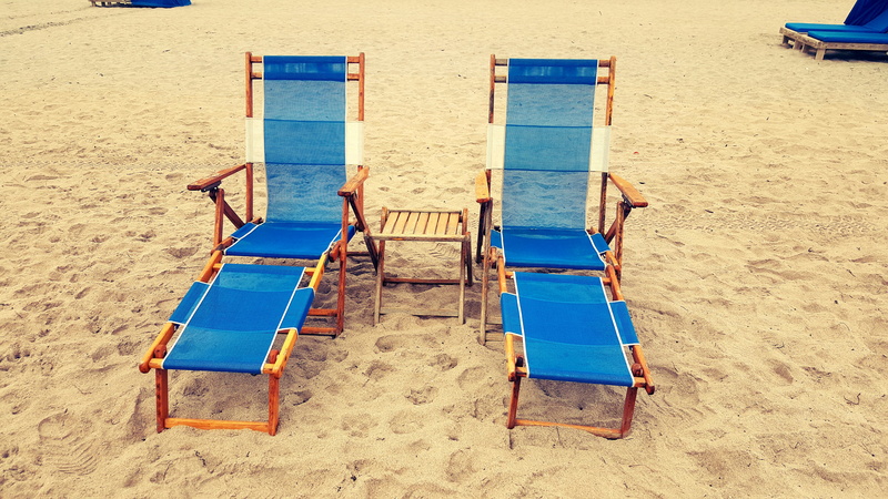 leisure, resort, idyllic, beach chairs, vacation, nature, no people, sun, sunloungers, land, sunlight, holiday, trip, island, high angle view, seashore