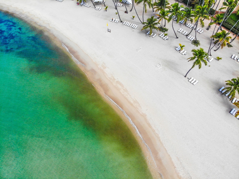 daylight, turquoise, land, scenic, plant, day, photo, beautiful, tropical, seascape, waves, seashore, sea, aerial, outdoors, vacation, water, high angle view