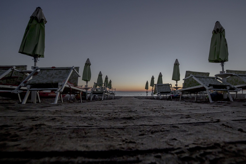 sand, near, beauty in nature, sunlounger, surface level, photography, no people, sunloungers, chair, tranquility, scenics - nature, sky, angle, sunbed