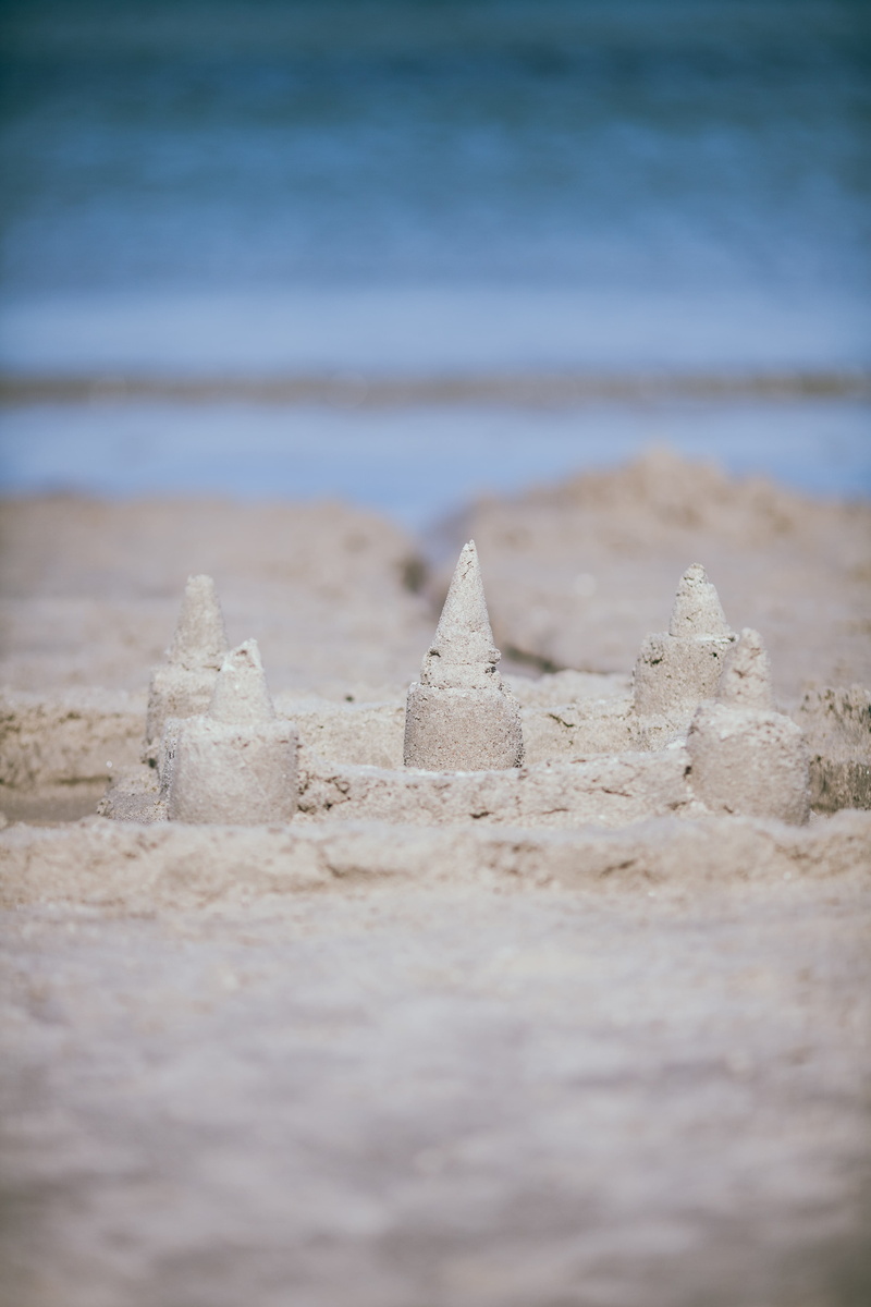 salt flat, nature, tranquility, scenics - nature, beauty in nature, non-urban scene, selective focus, outdoors, schönberg, sea, sandcastle, water, day