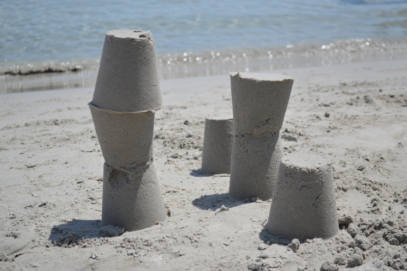 Beach Sand, shadow, play, motion, land, water, sea, sunlight, Sea, blue, outdoors, nature, horizontal, leisure, sun, Sand, day, vacation, recreation, sandcastle