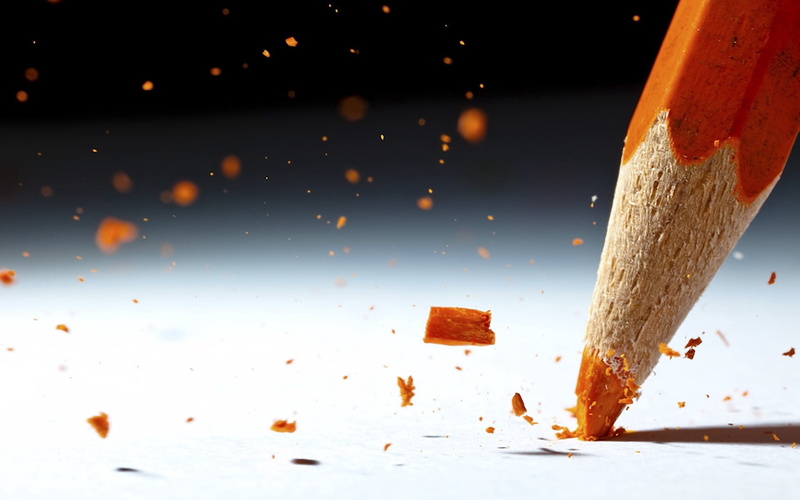 backgrounds, art and craft equipment, motion, indoors, equipment, debris, wood - material, pencil, white, still life, close-up, high angle view, 1080P