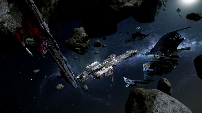 video games, squadron, 1080P, debris, 42, hd, spaceships