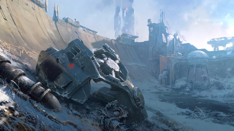 debris, science fiction, 1080P, video games, artwork