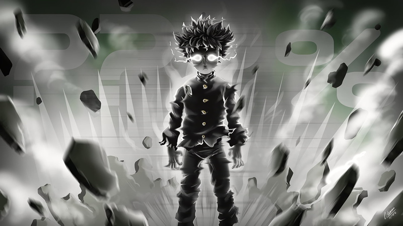 1080P, debris, Shigeo Kageyama, Mob Psycho 100