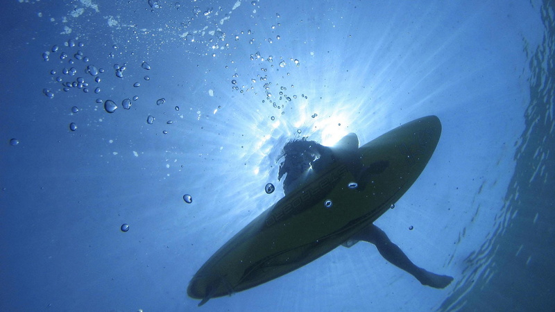 hd, below, 1080P, water, sea, surfing
